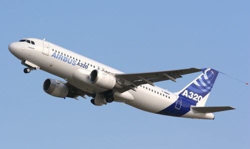 Un Airbus A320 du type de ceux dans lesquels le WiFi sera expérimenté en 2015.