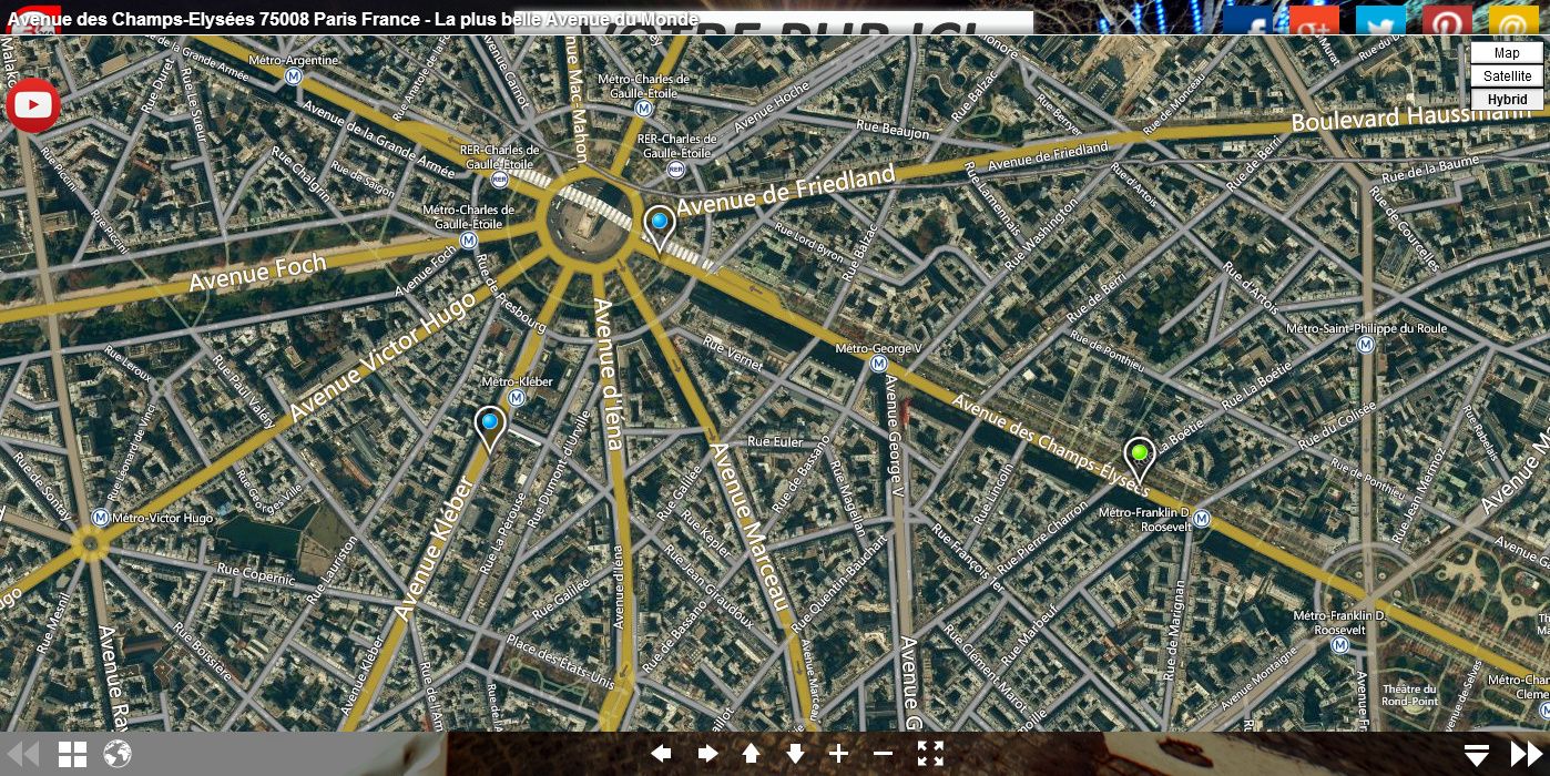 La Visite Virteulle B'360 couplée à de la géolocalisation
