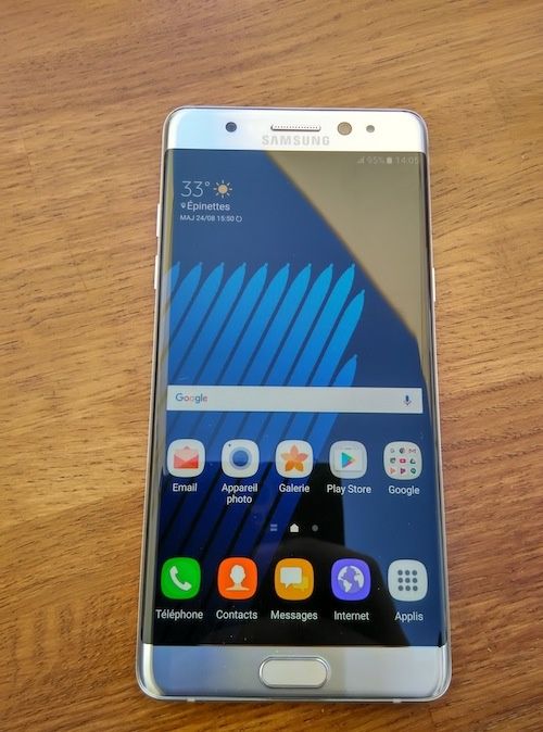 Samsung Galaxy Note 7 : le meilleur de sa catégorie