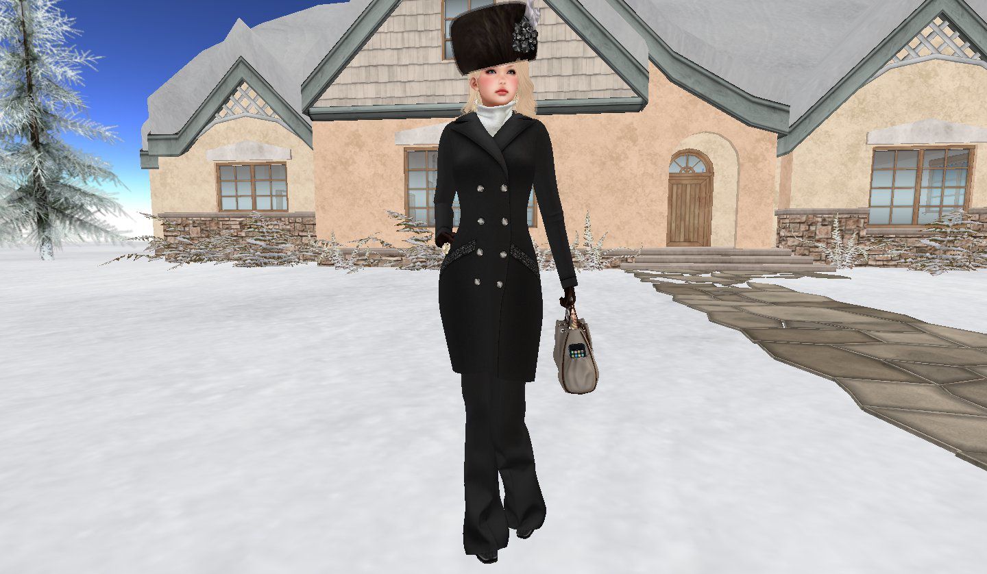 I love black coats