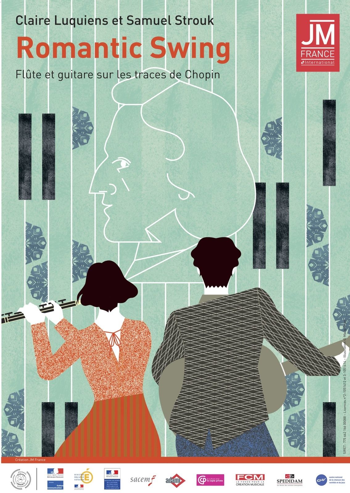 4 & 5 avril 2017 ROMANTYK SWING (Salle des fêtes St Jean de Braye) La délégation des JM