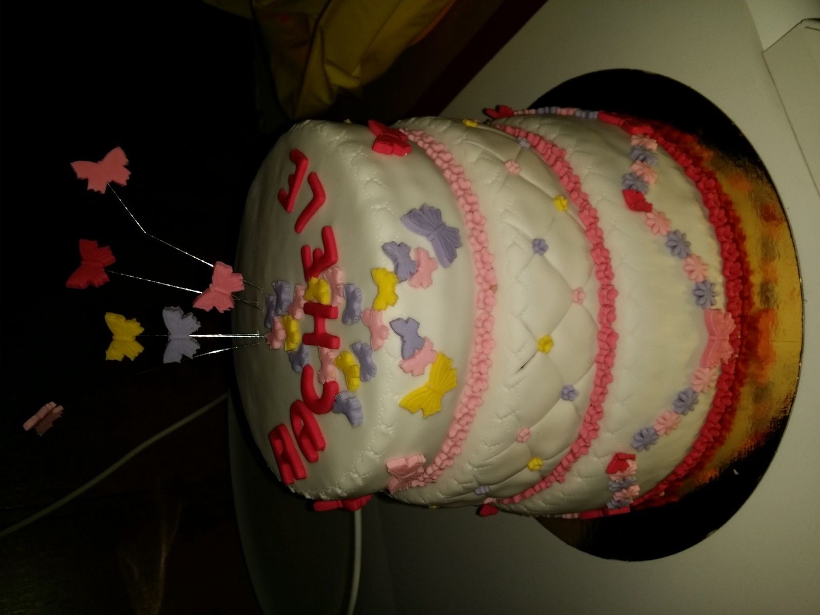 Gateau papillon - Cake art