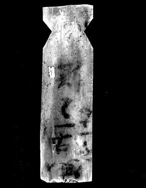 Article du jour: 7th-century wooden 'meat tag' found in Osaka palace ruins