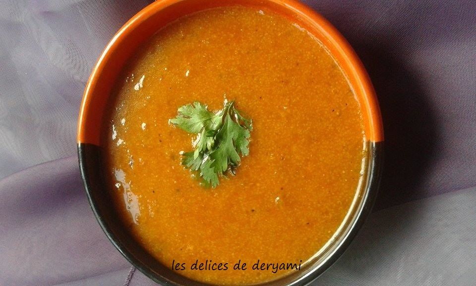 Hsou (soupe tunisienne sans viande )