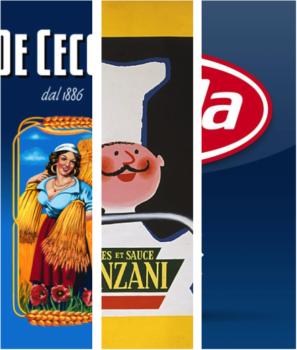 Barilla Vs De Cecco Vs Panzani Due metri lineari