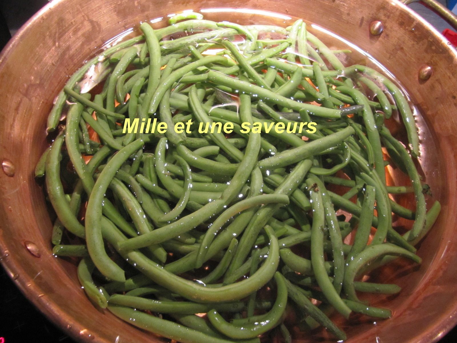 Haricots verts stérilisés - mille et une saveurs dans ma cuisine