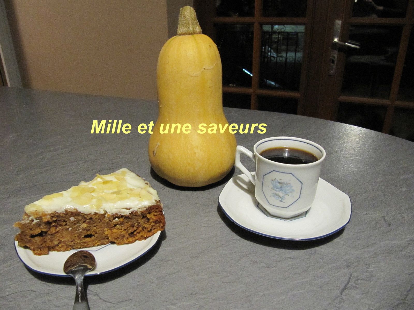 Gâteau aux épices et à la butternut