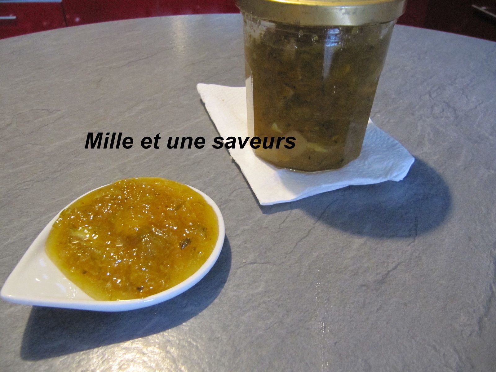 confiture de courgettes