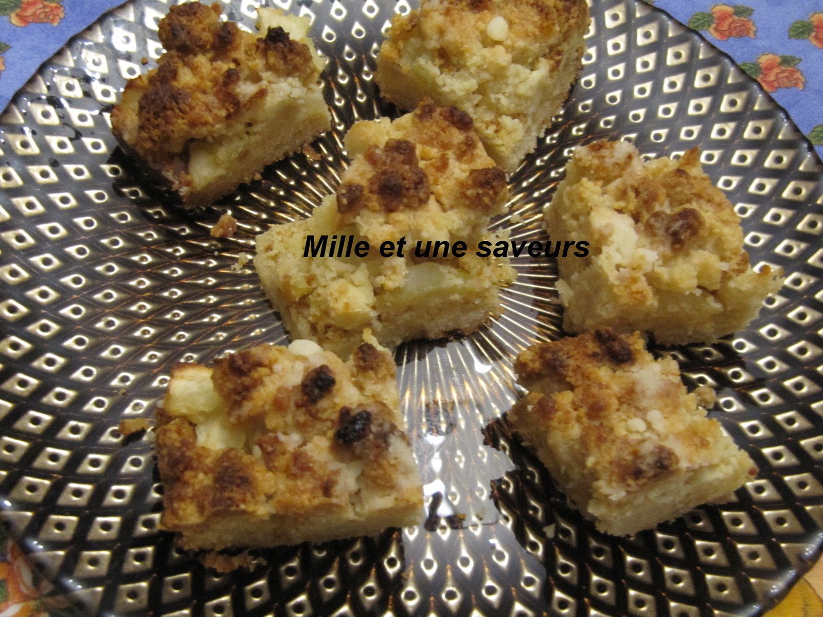 Gâteau aux pommes polonais façon crumble
