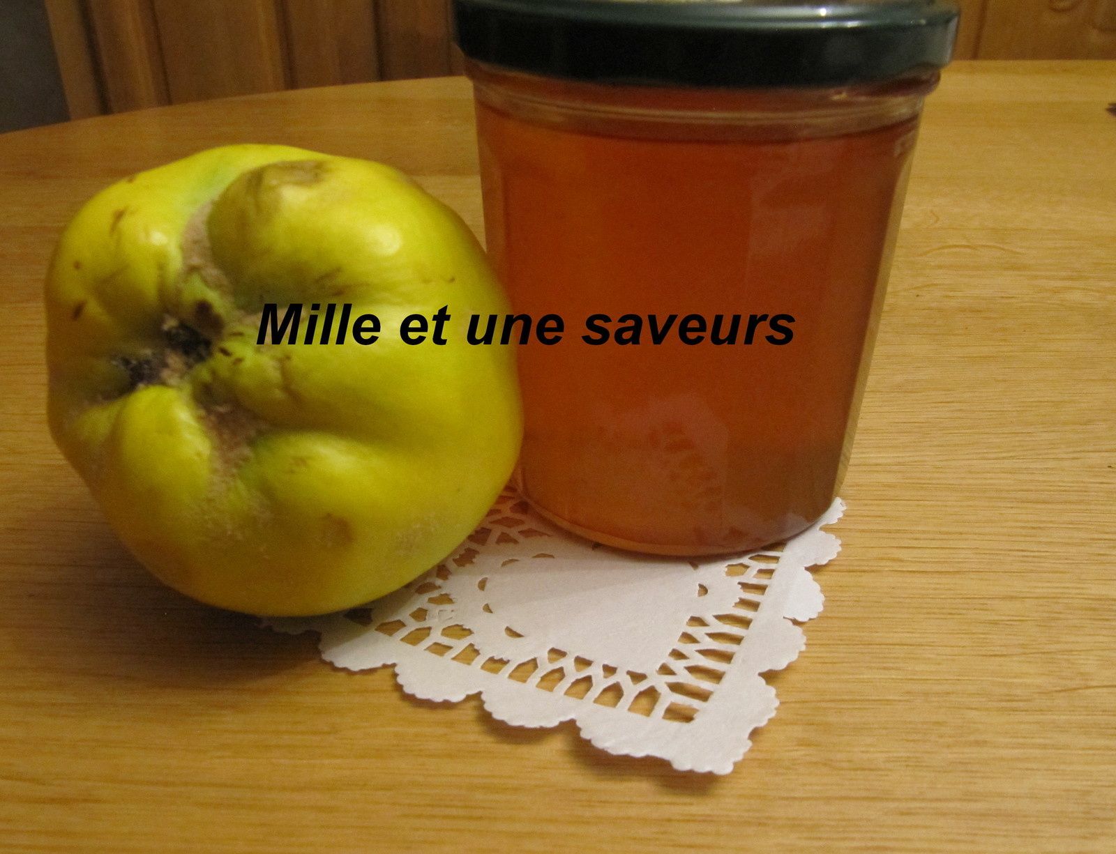 Gelée pommes et coings