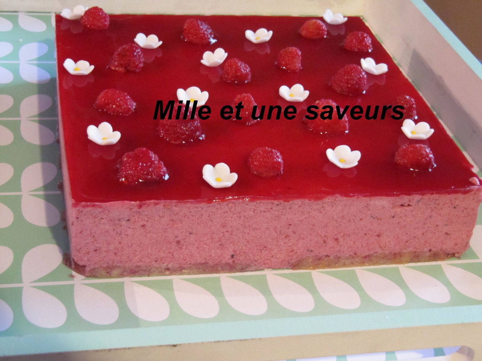 Bavarois aux fruits rouges sans cuisson - mille et une saveurs dans ma  cuisine