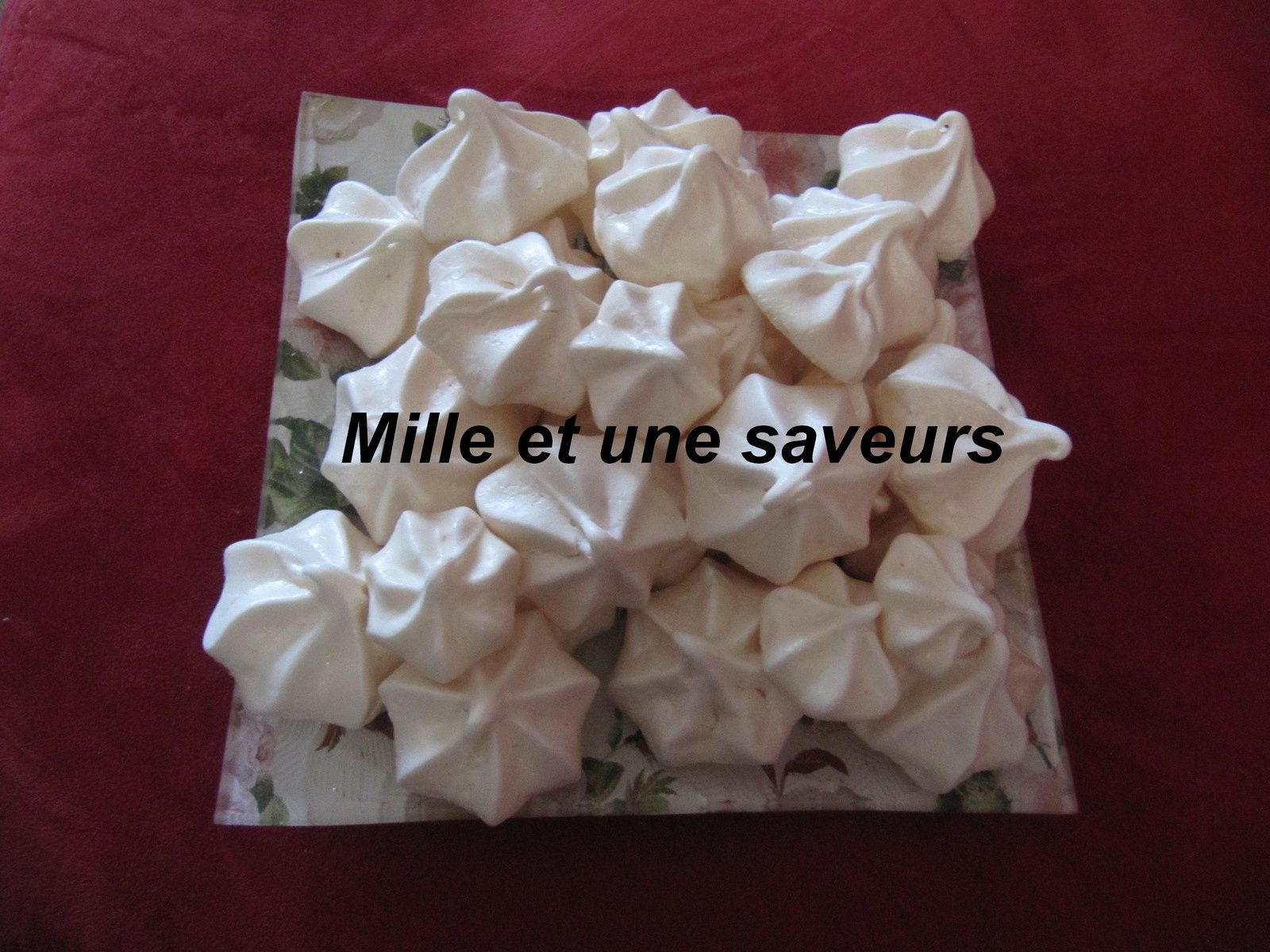 La meringue française