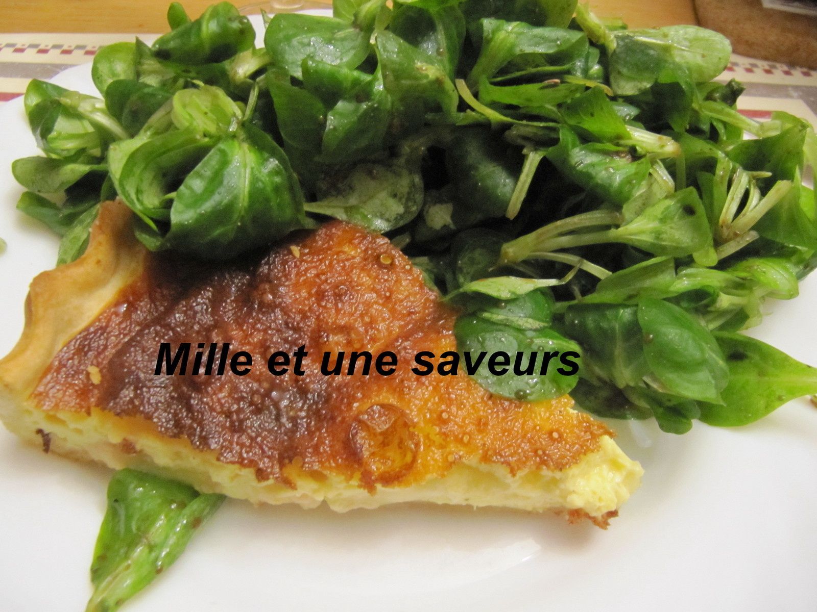 Tarte au maroille onctueuse