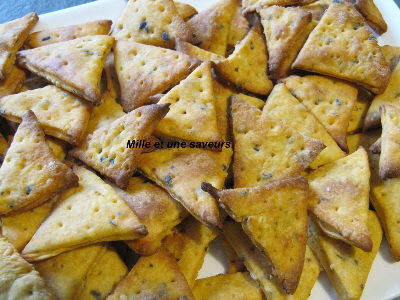 Crakers à la tomate