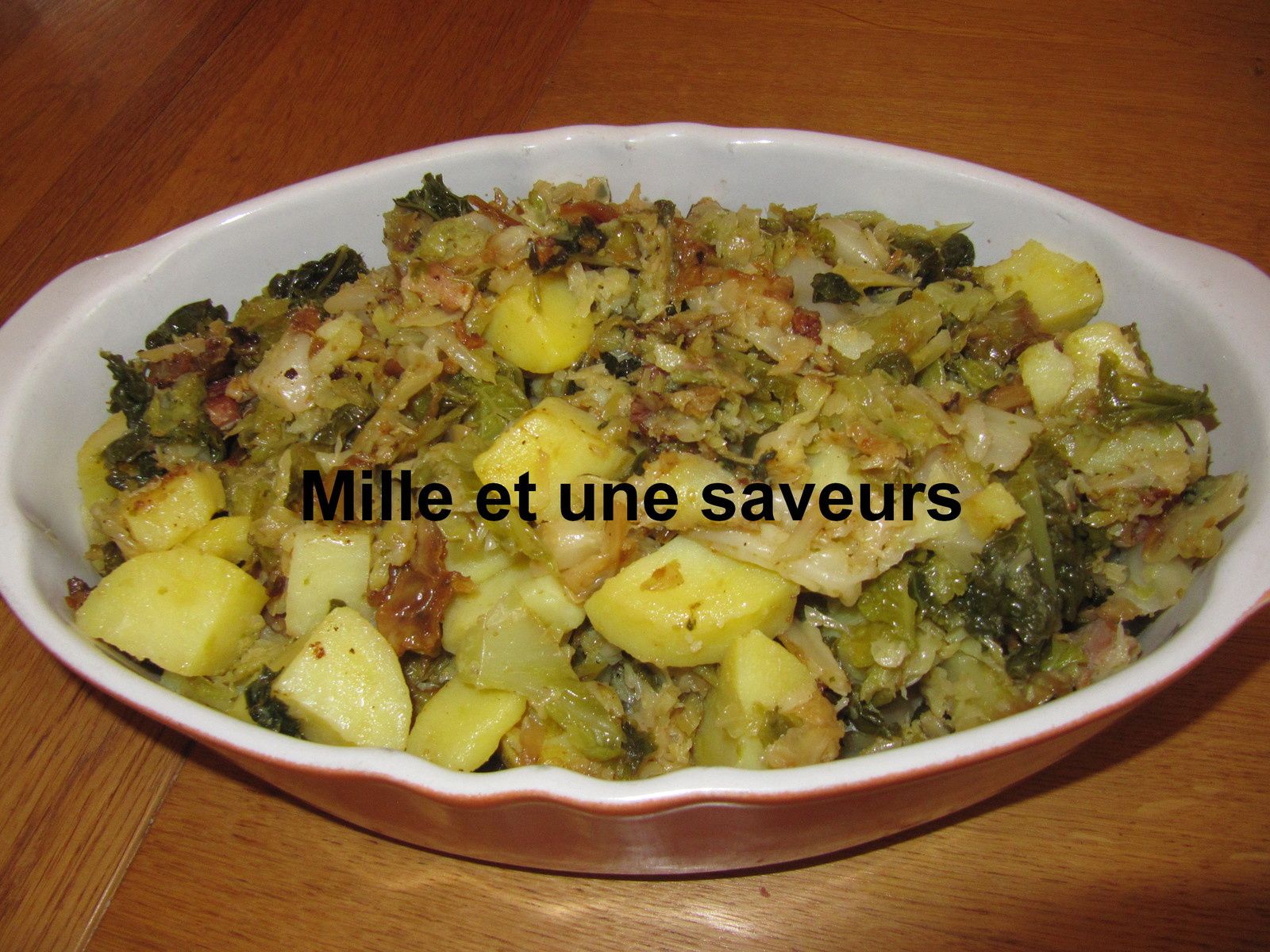 Chou vert au cookéo - mille et une saveurs dans ma cuisine