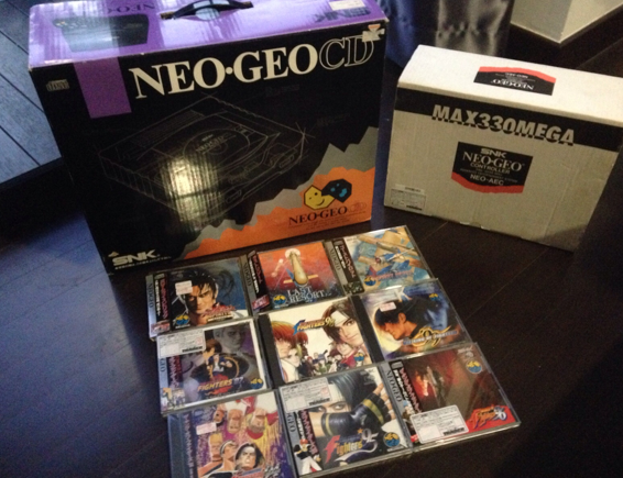 [BROCANTE] Une Neo Geo CD + 9 jeux