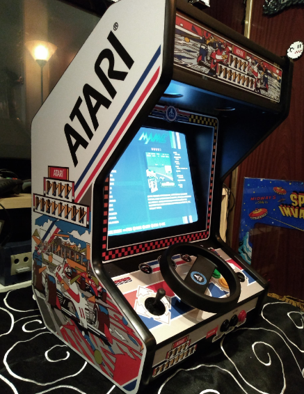 La borne d'arcade pour fans de jeux de caisse ! -