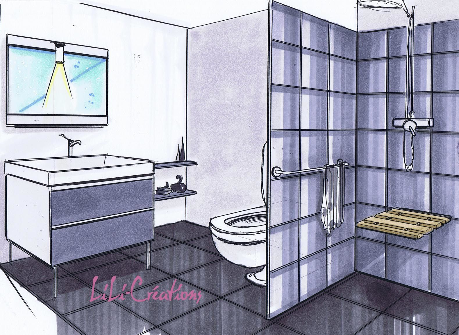 Du sur-mesure pour une salle de bain fonctionnelle. - DessineTonMeuble