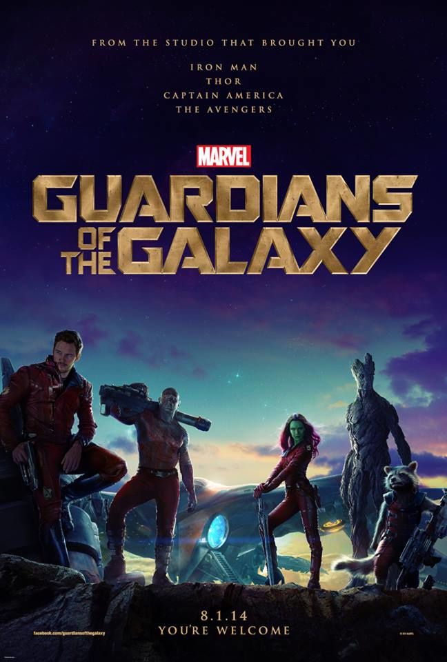 Une première affiche pour Les Gardiens de la Galaxie