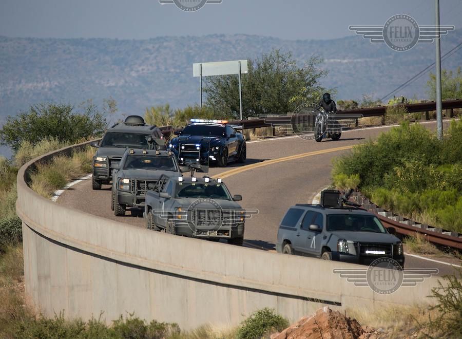 Transformers : The Last Knight – Photos des véhicules en tournage dans l’Arizona