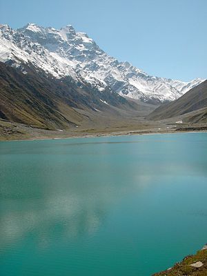 English: Saif ul Maluk Lake, Kaghan Valley. in...