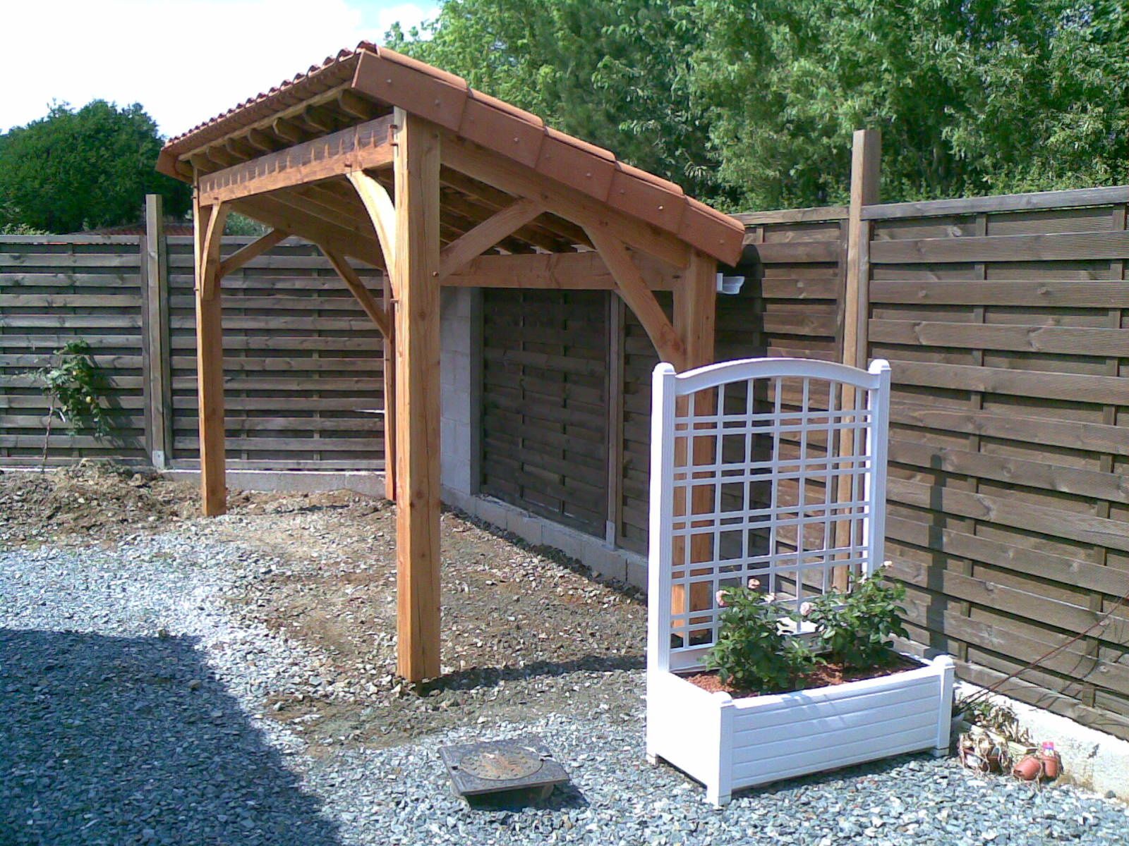 Abri jardin pas cher: ph1 kit garage bois carport granvillier 44m ...