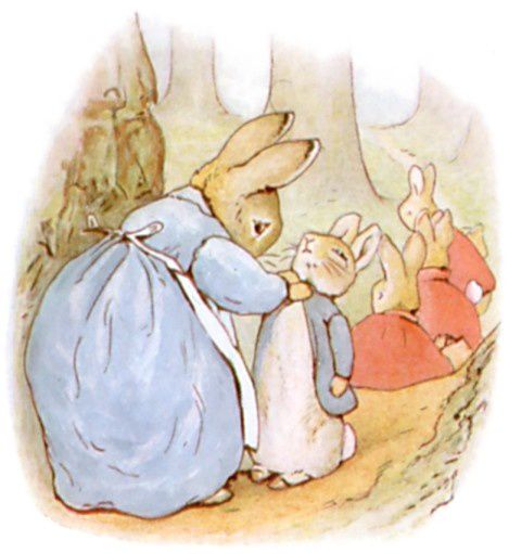 Théière solitaire anglaise Peter Rabbit