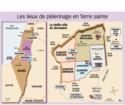 UNE HISTOIRE DU PELERINAGE EN TERRE SAINTE UNE MINUTE OU PLUS