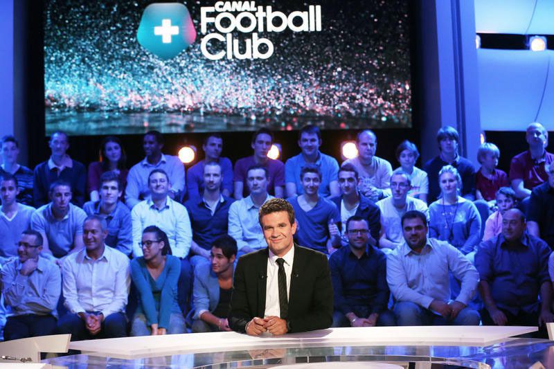 Jean-Michel Aulas sur le plateau du Canal Football Club ce dimanche. -  LeBlogTVNews