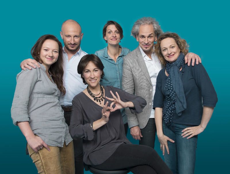 L'équipe de L'oeil et la main (Crédit photo : Nathalie Guyon / FTV)