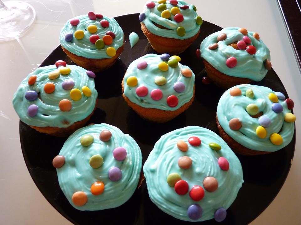 Les Muffins ( ou Cupcakes ) aux Smarties !!! - Le Blog de Zébulon&amp;#39;s Mummy