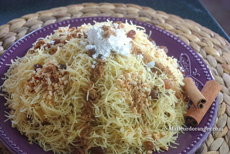 Seffa medfouna au poulet Cuisine Marocaine