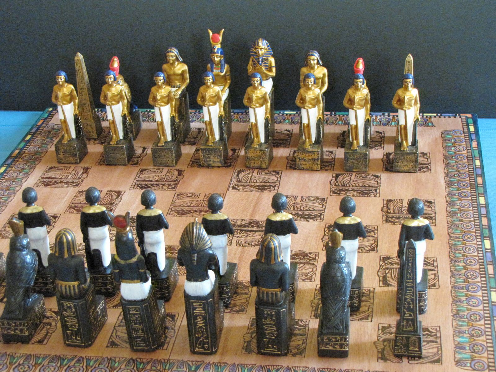 Thème Egypte - Mes jeux d'échecs