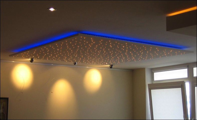 Comment faire un plafond ciel étoilé?