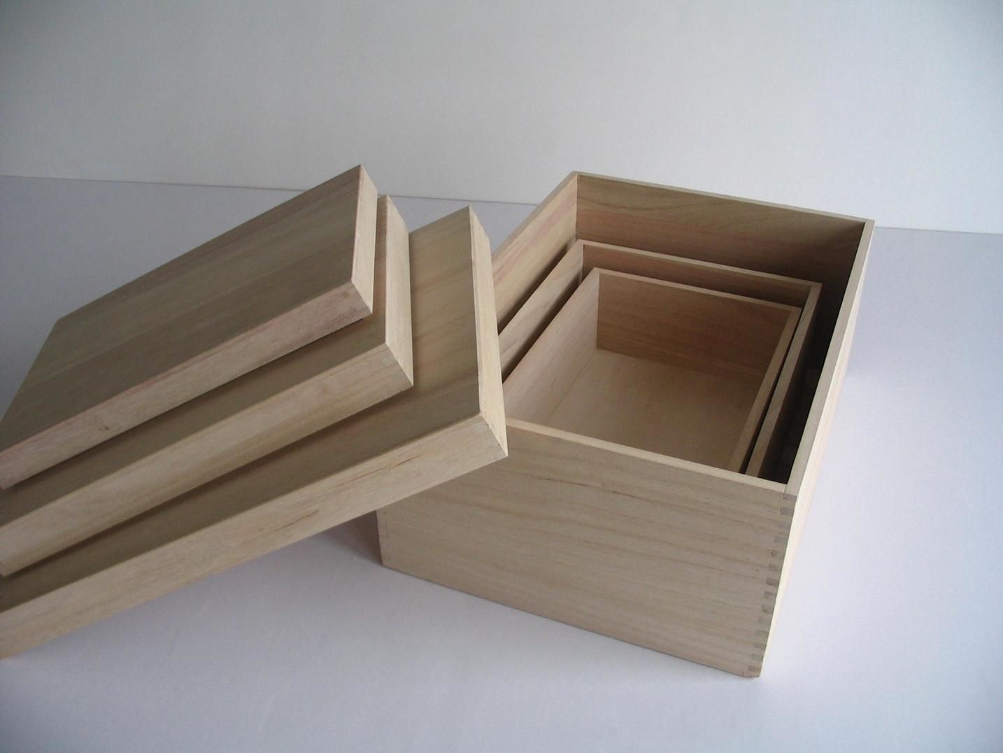 Wooden Boxes with lift off lids - Raised Garden Beds, Wooden Planter 