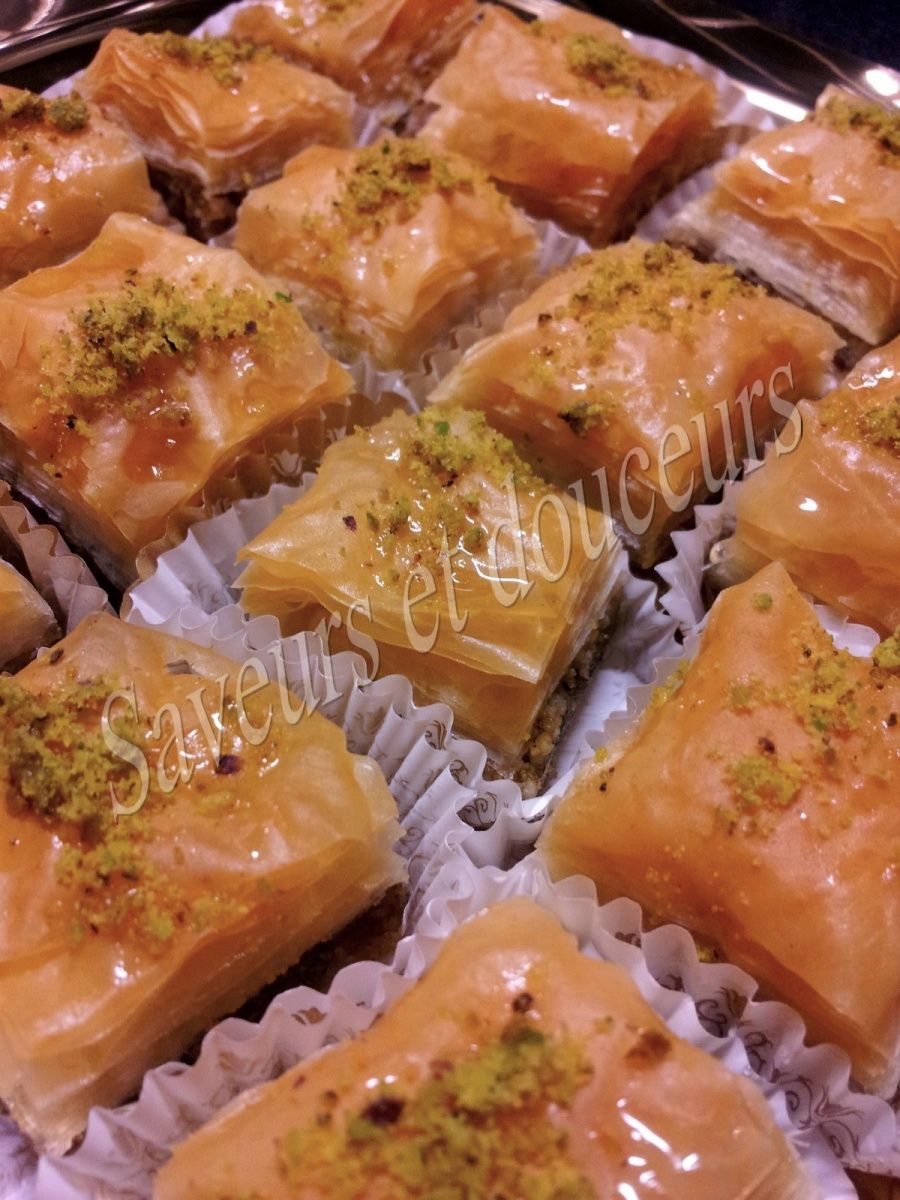 Baklawas Libanaises Saveurs Et Douceurs