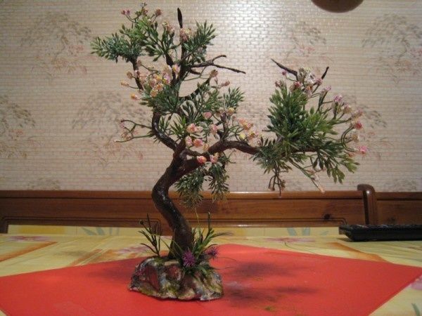 Fabrication d'arbres pour villages miniatures