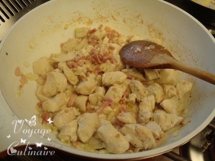 Poulet à la vanille - Voyage Culinaire avec Christelle