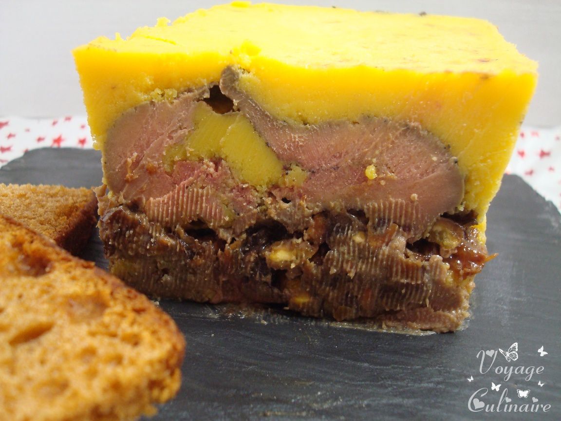 Foie gras aux pruneaux, armagnac et pistaches pour finir l'année 2015