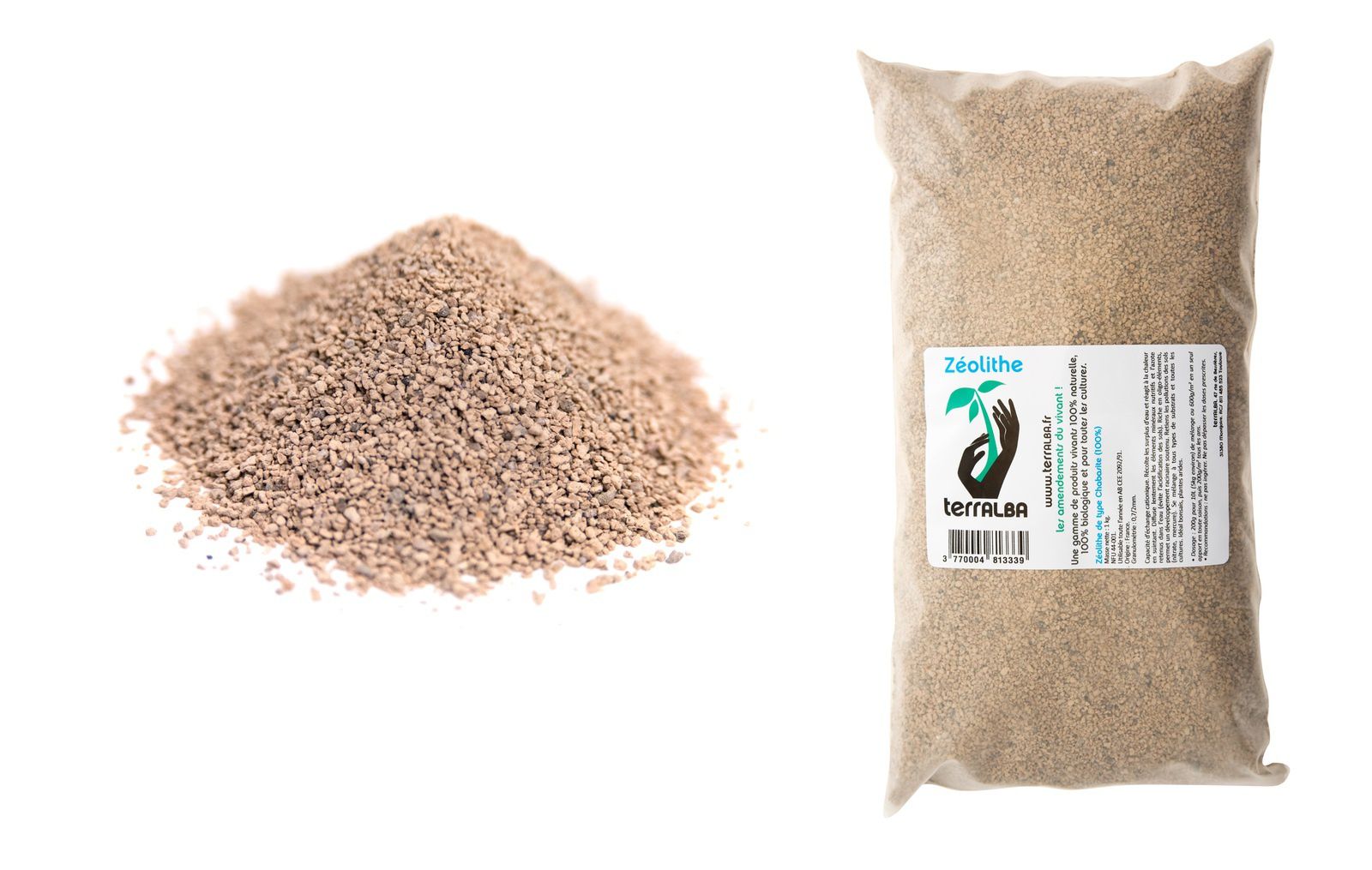 magnésium silice humus activateur compost TERRALBA Basalte volcanique 100 kg 