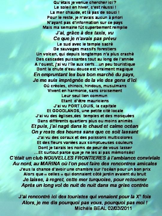 rencontre chaude ile maurice