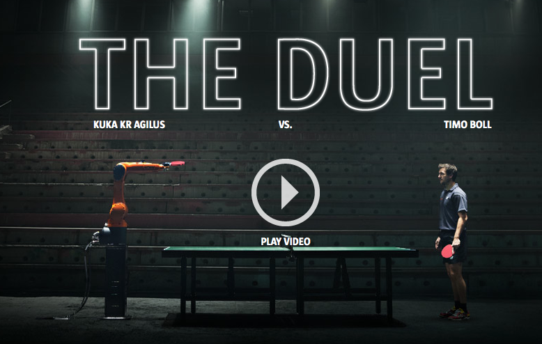 Le robot bat-il l'homme...au ping pong ? Regardez cette vidéo pour le vérifier