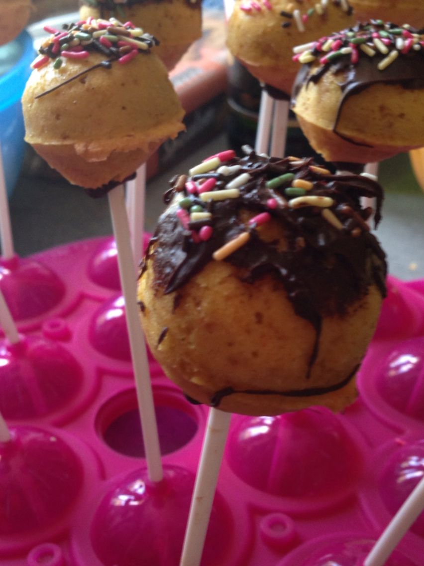Cake pops à la carotte