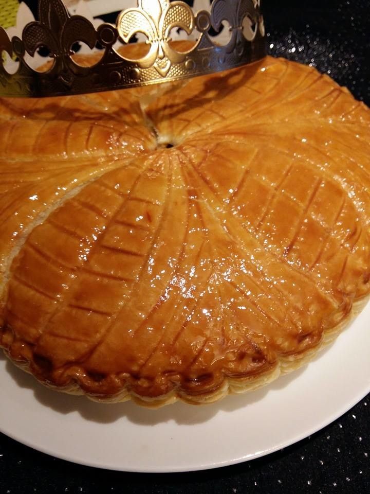 Galette des rois à la pomme vanillée