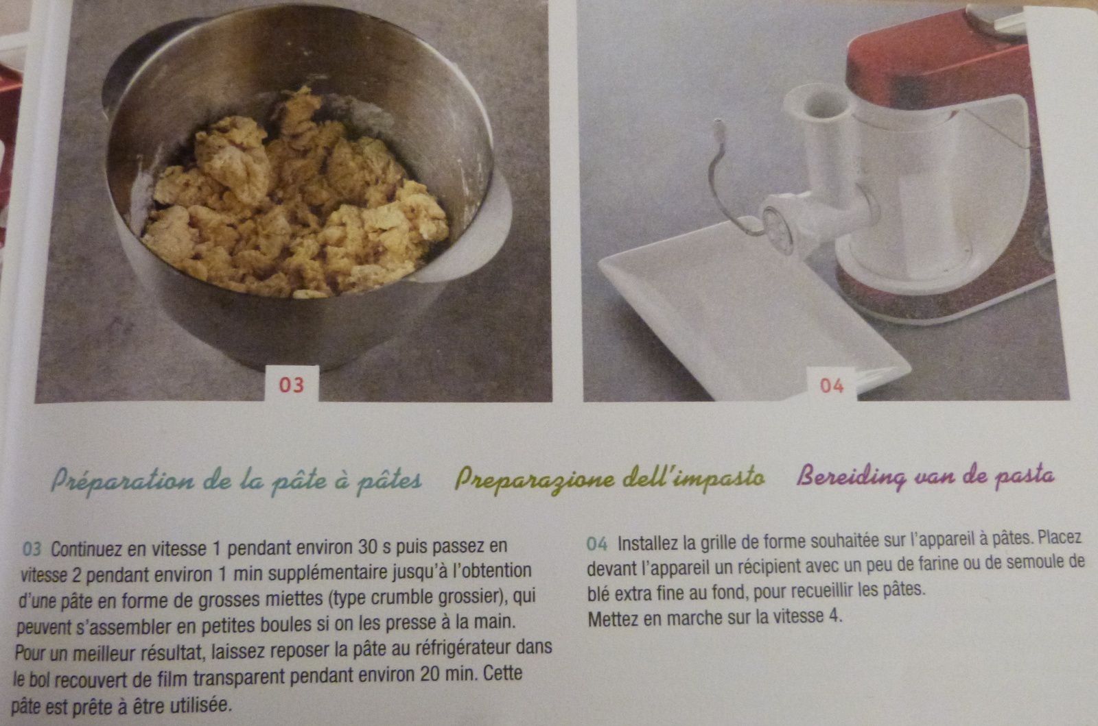 Pasta gourmet box de moulinex - Ce blog est fait pour découvrir la pasta  box gourmet de moulinex compatible avec le robot masterchef gourmet