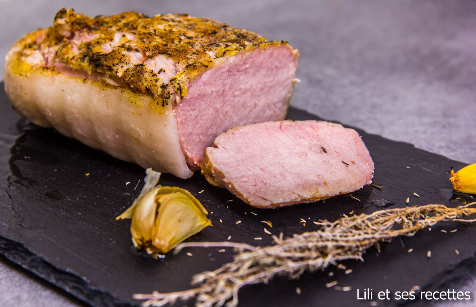 Rôti de porc, cuisson basse température - Lili et ses recettes