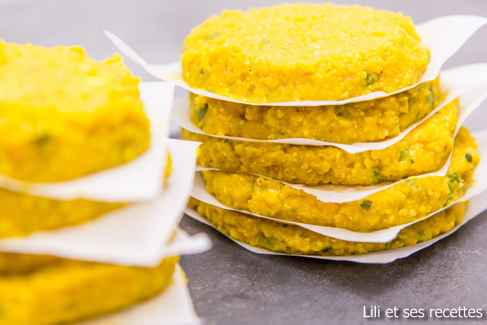 Steak végétal aux lentilles corail Lili et ses recettes