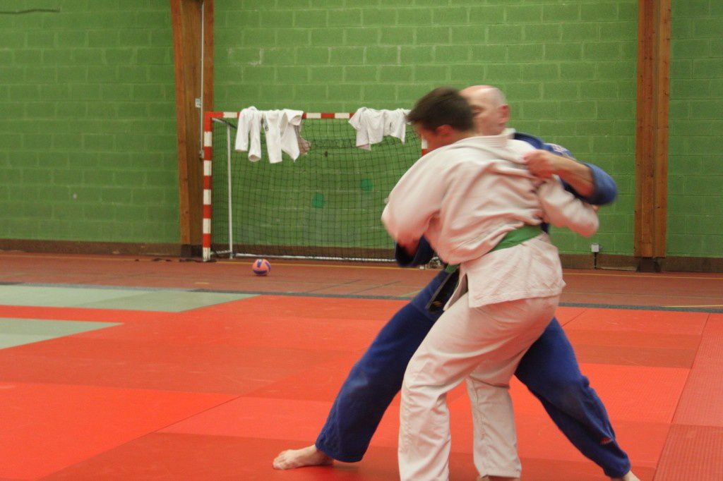 Quelques photos lors des séances de judo