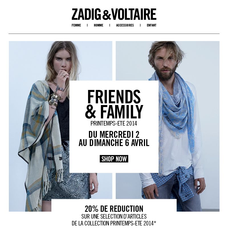 Bon plan Zadig&Voltaire