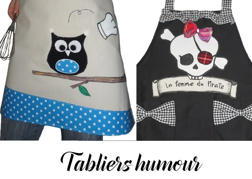 Tablier de Cuisine Humoristique Femme